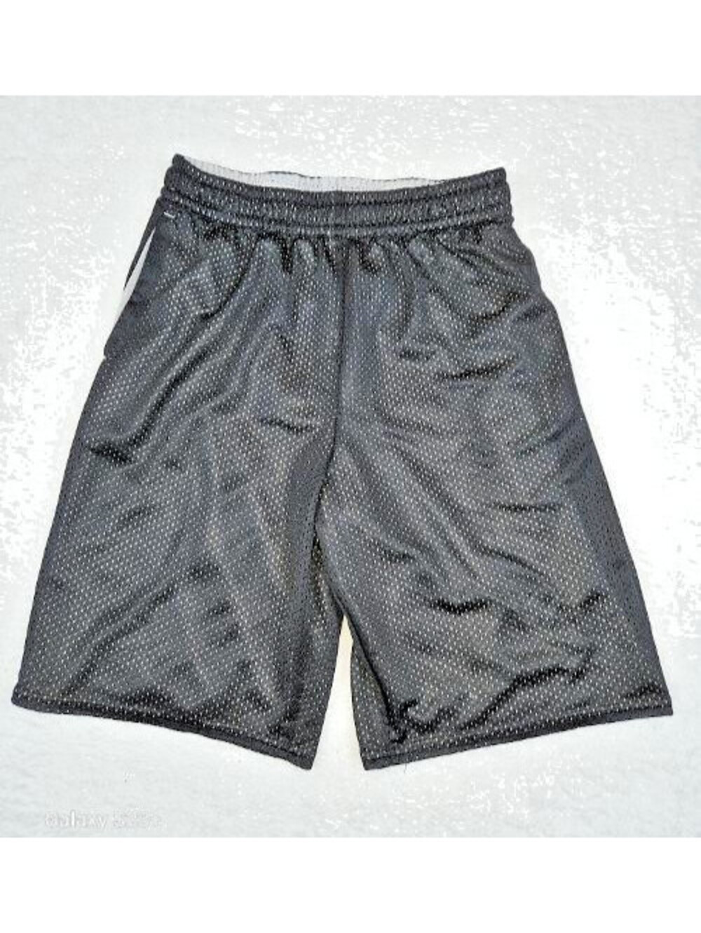 Athletic shorts, Athletic Works, size: XL (14-16) breathable black mesh shorts